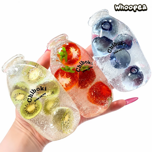 Chiboki Fruit Jelly Sensory Bottle Squishy  - Sensory Fidget Toy