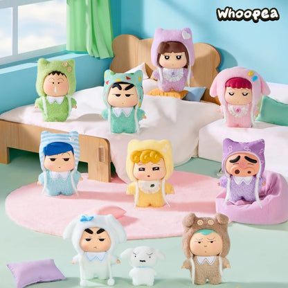 Crayon Shinchan A Sleepless Day Series Mini Vinyl Plush Pendant Blind Box