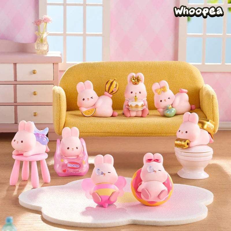 MOMO BUNNY Enjoy Life Mini Beans Series Figures