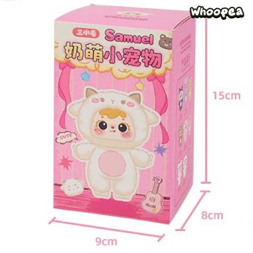 Samuel Cute Little Pet Series Plush Dolls, Blind Box