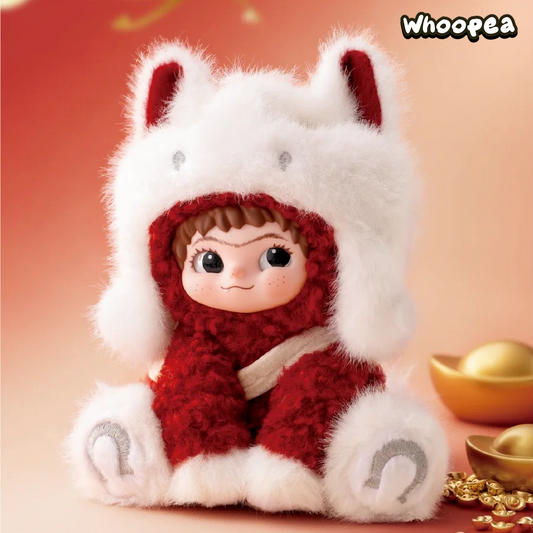 WAKUKU Snowy Lucky Hooves Series Plush New Year Limited Edition Hanging Card (PRE-ORDER)