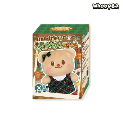 Butterbear Retro Series Dress-Up Plush Dolls Blind Box