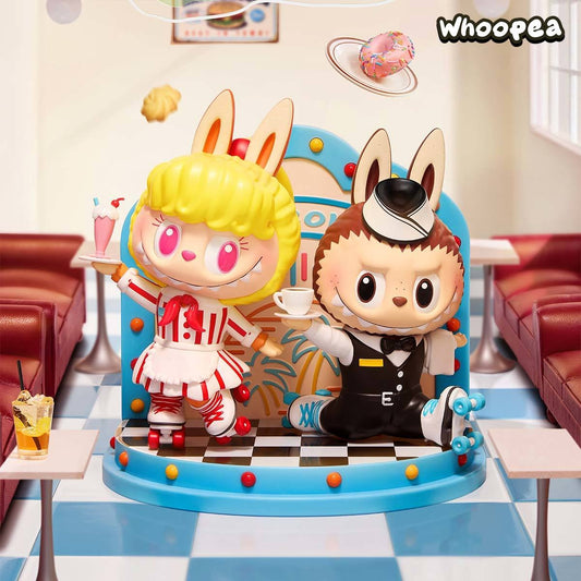 POP MART THE MONSTERS Cafeteria Figurine Hanging Card