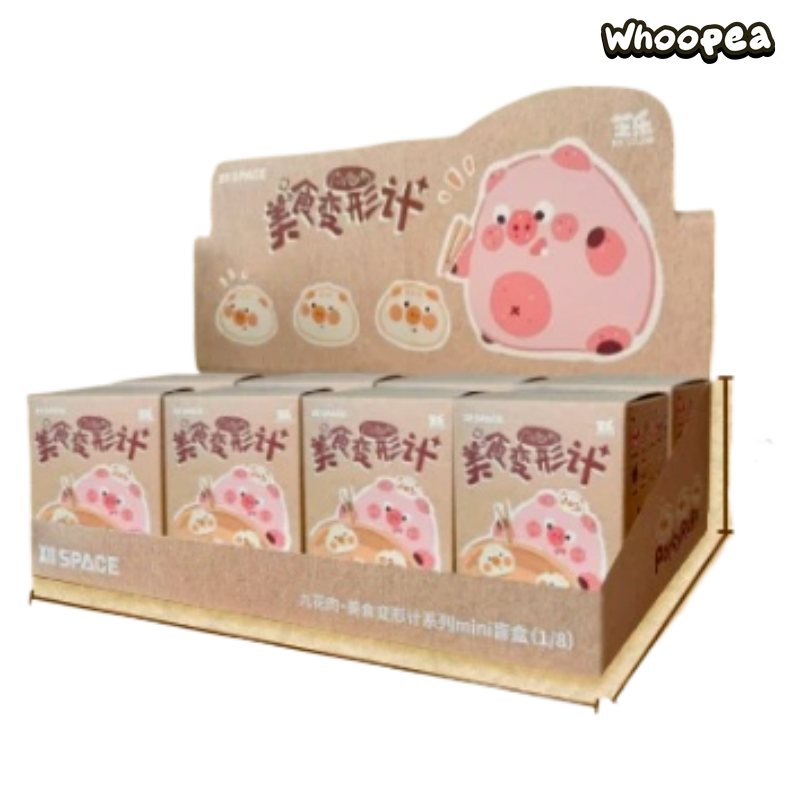 Porky RoRo Food Transformation Series Mini Figures Blind Box