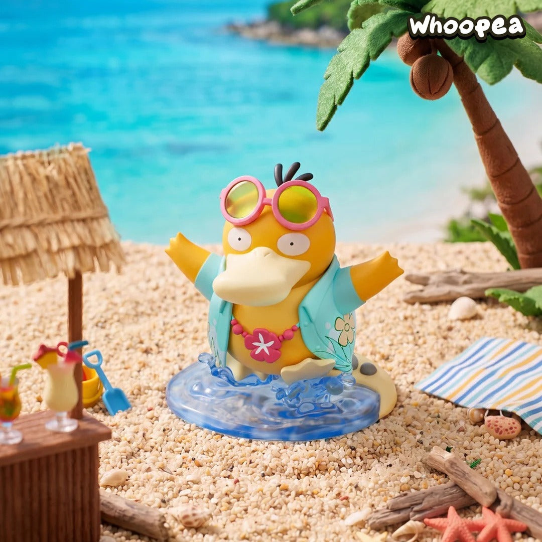 Pokémon Unite Series Snorlax And Psyduck Summer Beach Style Figure