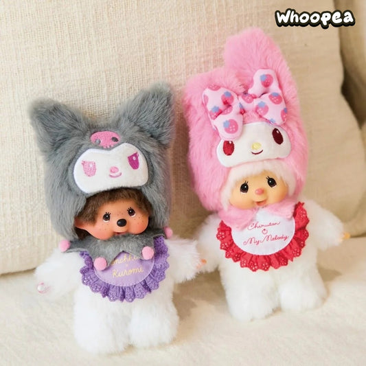 SANRI0 ×  MONCHHICHI Series Plush Doll