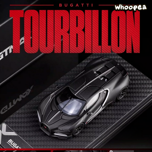 GTMAX 1:64 Bugatti Tourbillon Full Carbon Fiber Effect, APAxpo Foshan Exclusive