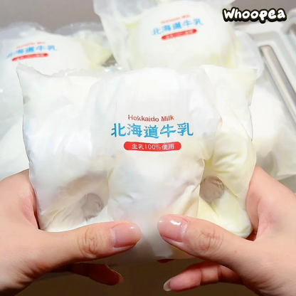 Hokkaido Milky Wax-Cracking Crispy Squishy - Sensory Fidget Toy