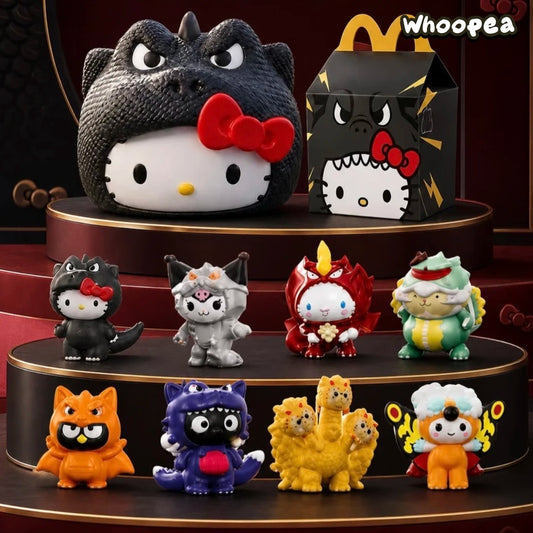 HK and Friends × Godzilla McDonald's Series Figure Collection