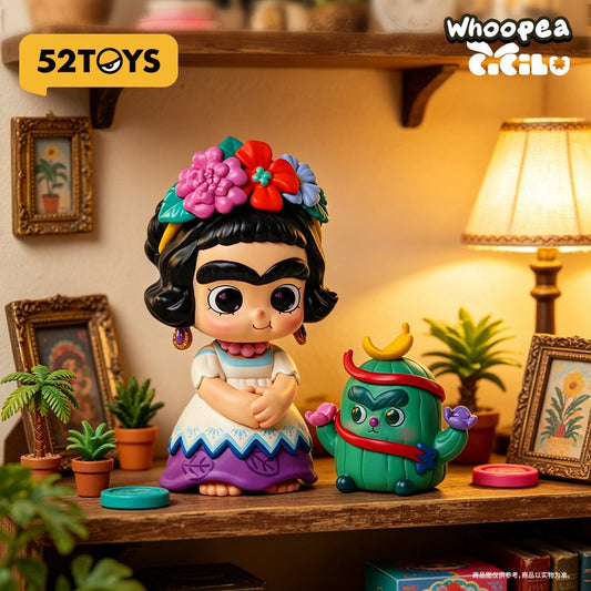 CiciLu × Frida Kahlo Endless Flower Series Figure Hanging Card (PRE-ORDER)