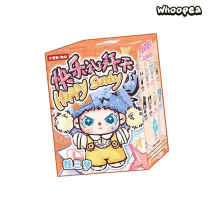 Baby Three Happy Sunday Series Plush Pendant Blind Box