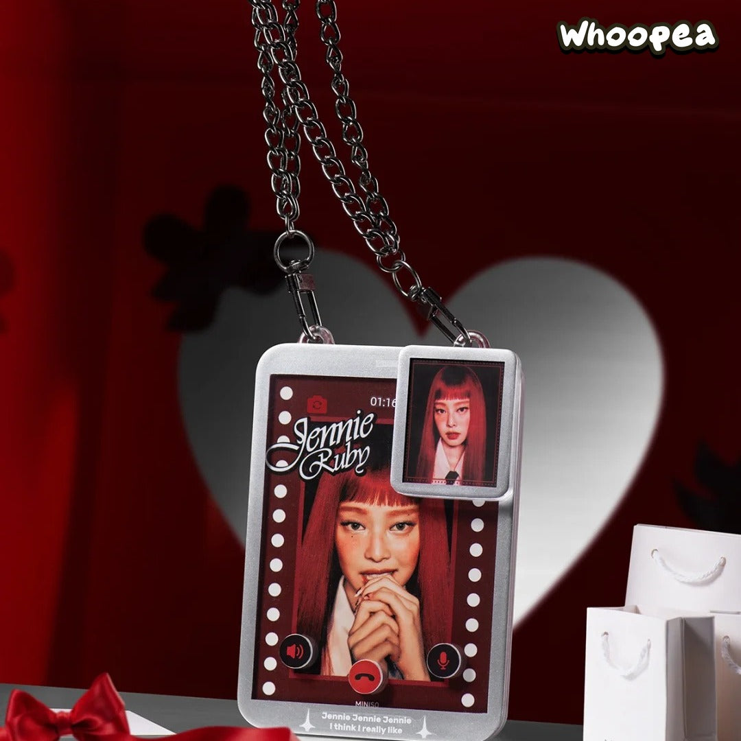 Miniso Jennie Ruby Series Figure Hanging Card WHOOPEA Miniso Jennie Ruby Series Figure Hanging Card WHOOPEA