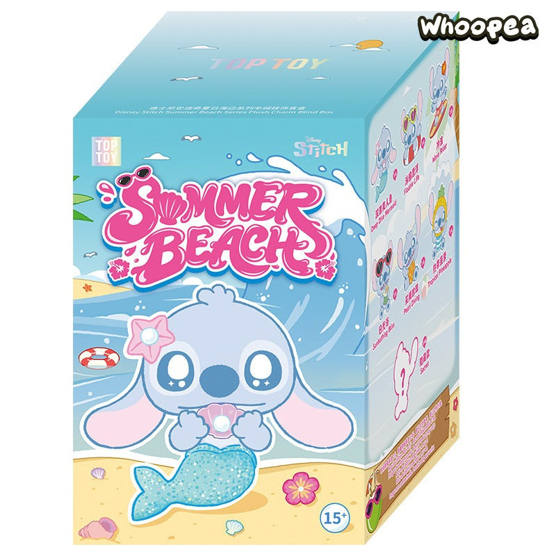 DSN Stitch Summer Beach Series Plush Pendant Blind Box
