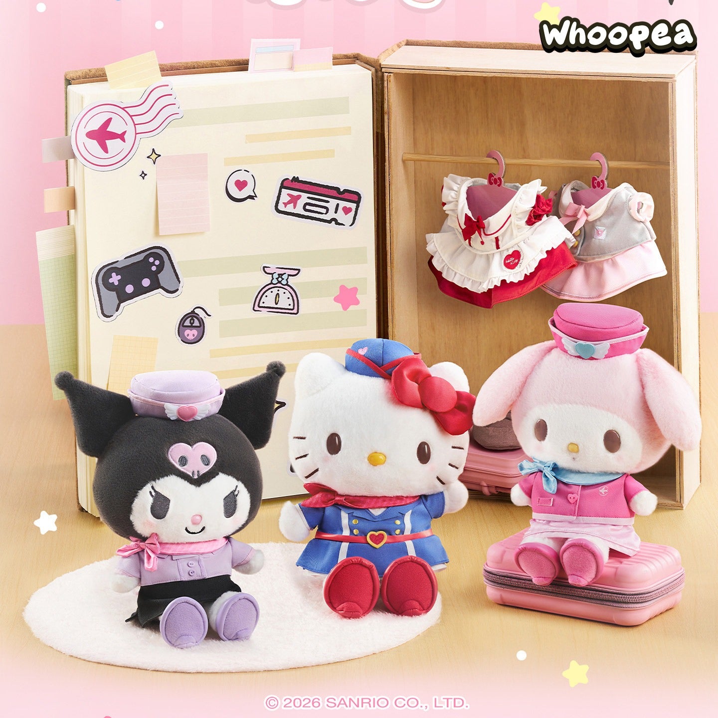 SANRI0 HK Career Dreamer Series Dress-Up Doll Set