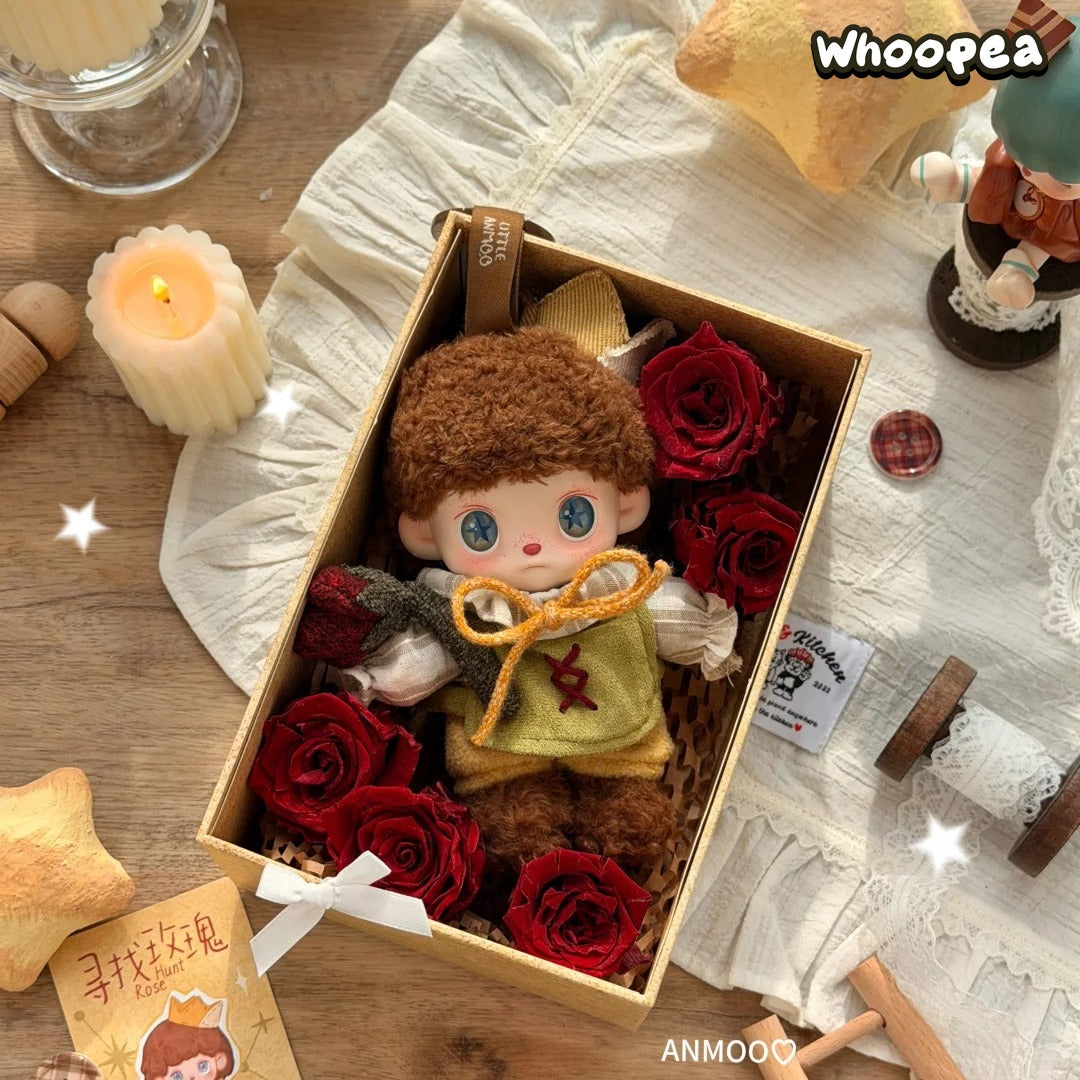 ANMOO Hunt Rose Series Plush Doll Hanging Card