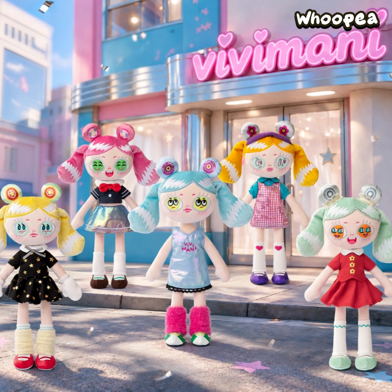 VIVIMANI City Girl Series Vinyl Plush Pendant Blind Box