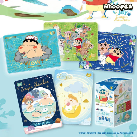 Crayon Shin-chan Winter Joy V5 Series Trading Card Blind Box (PRE-ORDER)