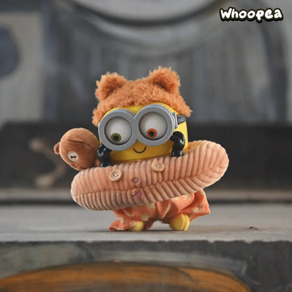 Minions Bob and Tim Best Buddies Forever Series Vinyl Plush Keychain Blind Box