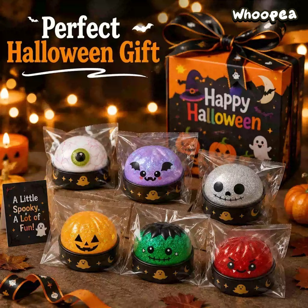 Hallowen Glitter Dumpling TPR Gel-Filled Squishy - Fidget Toy
