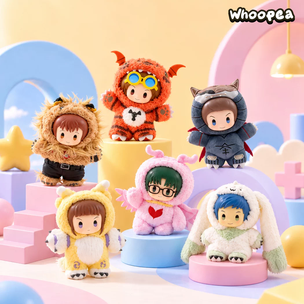 MINISO × Digimon Tamers Series Vinyl Plush Blind Box