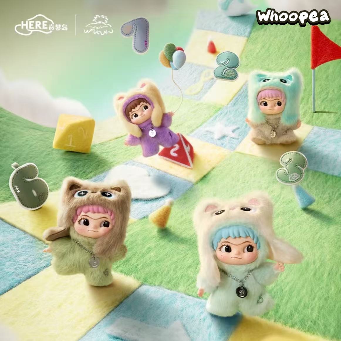WAKUKU V3 On a Roll Series Vinyl Plush Blind Box – WHOOPEA