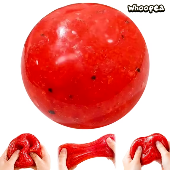 Crystal Slushy Fruit Squishy Zero Bounce Back Squishy - Sensory Fidget Toy