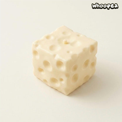 Viral Jumbo Cheese Cube Squishy (Zero bounce-back) - Sensory Fidget Toy