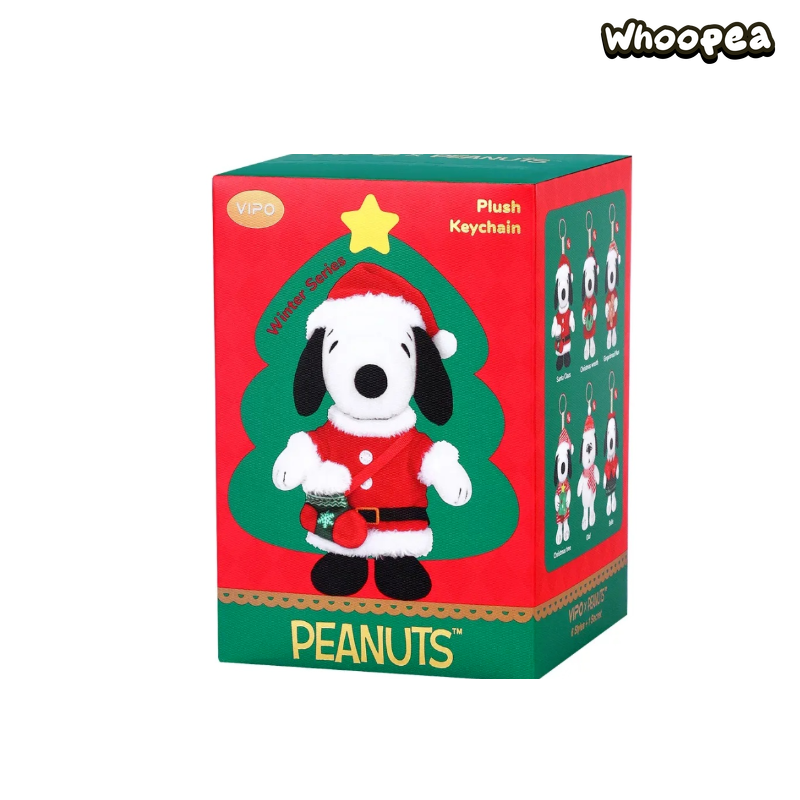 Snoopy Winter Series Plush Keychain Blind Box (PRE-ORDER)