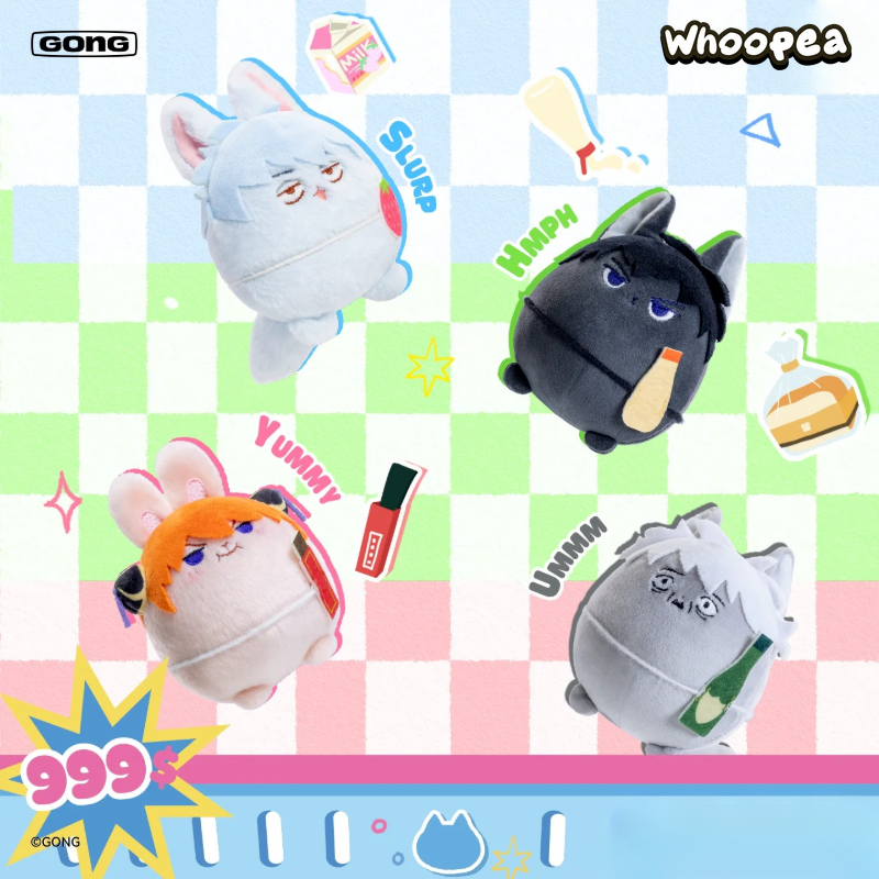 Gintama Mart Series Squishy Plush Pendant Blind Box