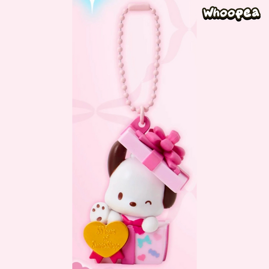 SANRI0 55th Anniversary Wrapping Paper Series Secret Mascot Keychain Blind Box