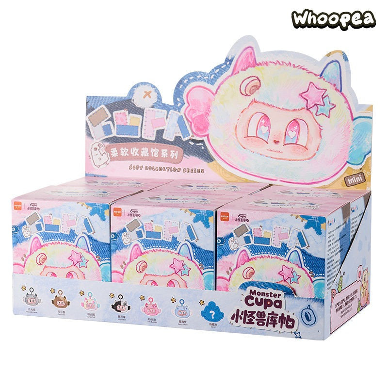 POP JOY x Monster Cupa Soft Collection Series Plush Pendant Blind Box