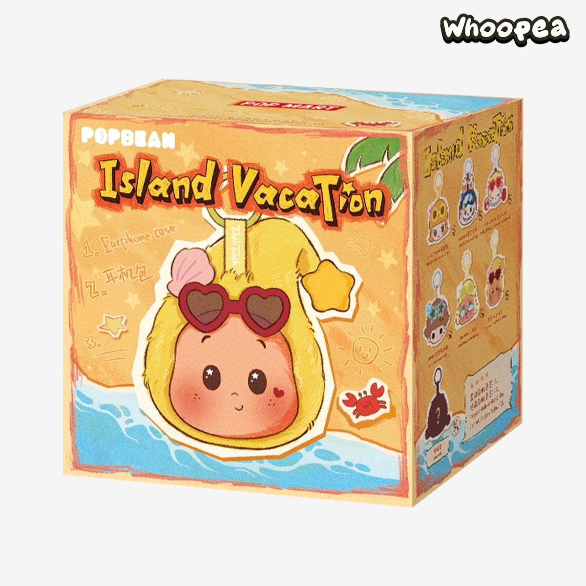POP MART POP BEAN Island Vacation Series Earphone Case Blind Box (PRE-ORDER)