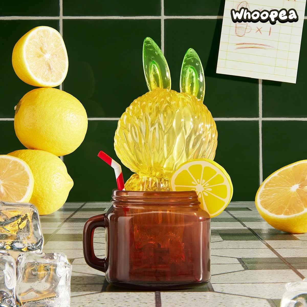 LABUBU Lemon Tea Figure Limited 高さ約10cm LABUBU Lemon Tea Figure – WHOOPEA