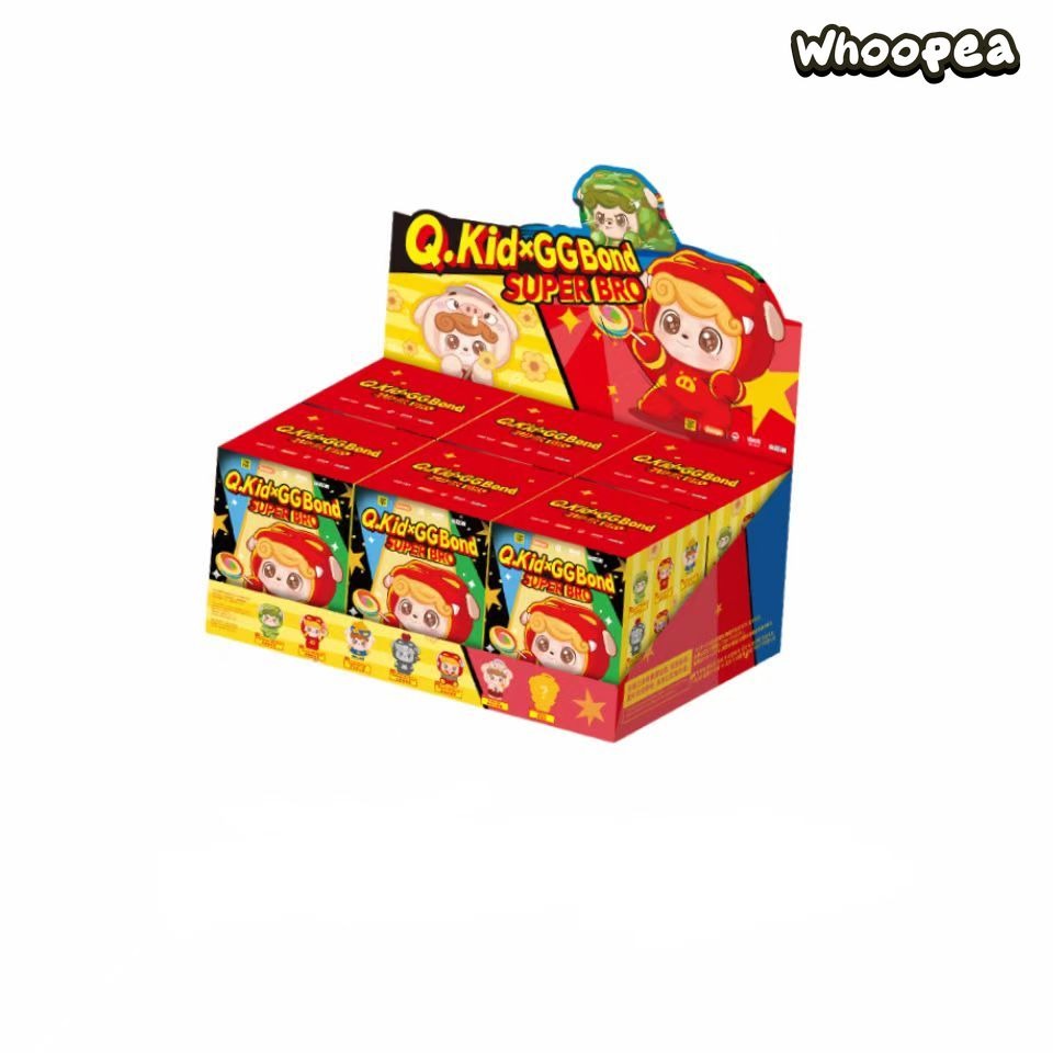 Q.Kid x GG Bond Super Bro Series Plush Blind Box