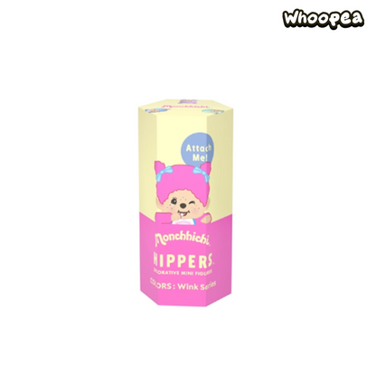 Monchhichi HIPPERS Decorative Mini Figures Colors Wink Series Blind Box