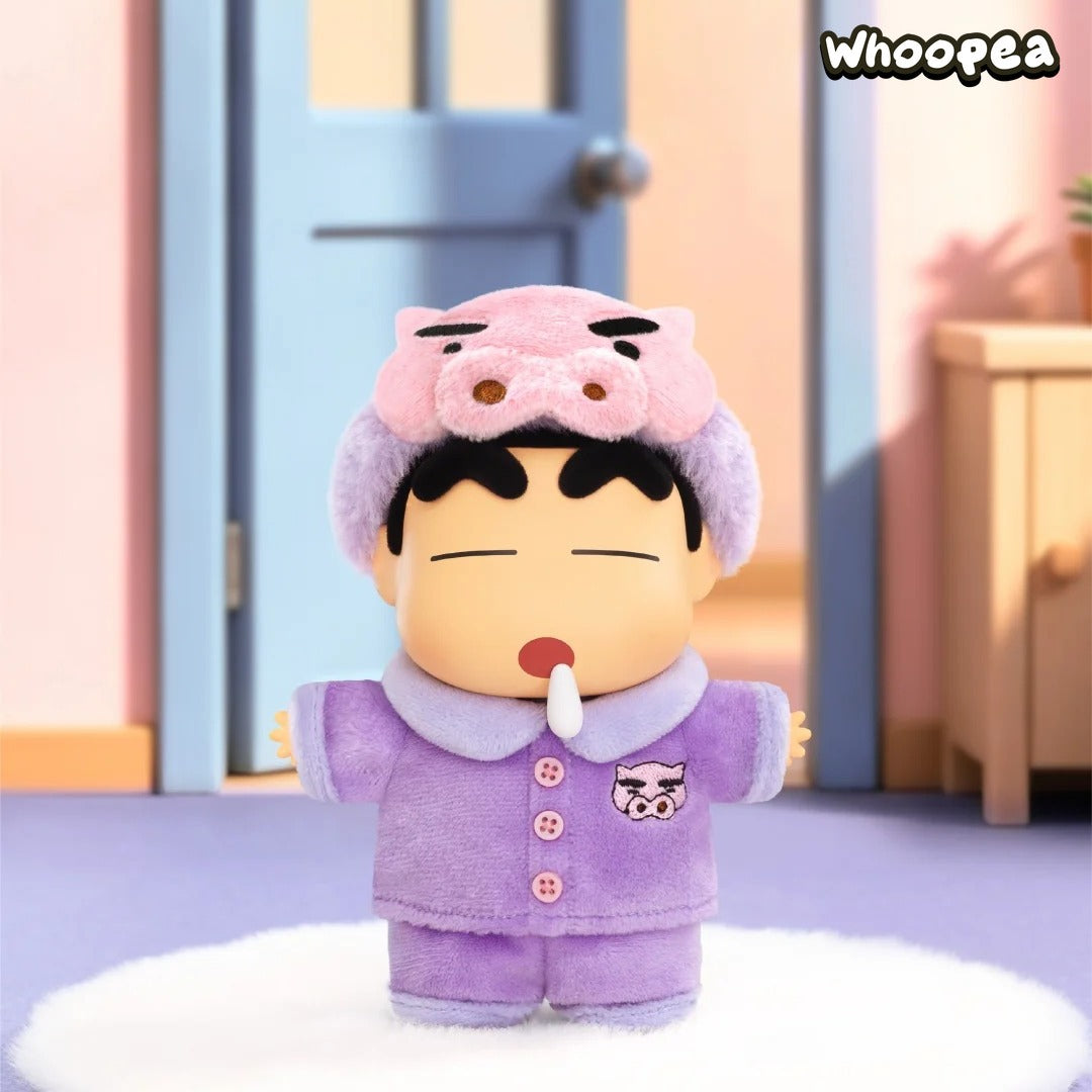 CRAYON Shinchan Cute Life Series Plush Charm Blind Box