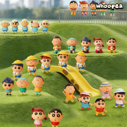 Crayon Shinchan Five Members Set Off Series Mini Figure Blind Box