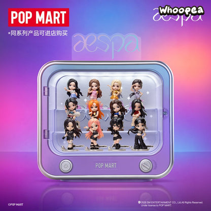 POP MART × aespa Memorable Picks Series TV Luminous Display Box