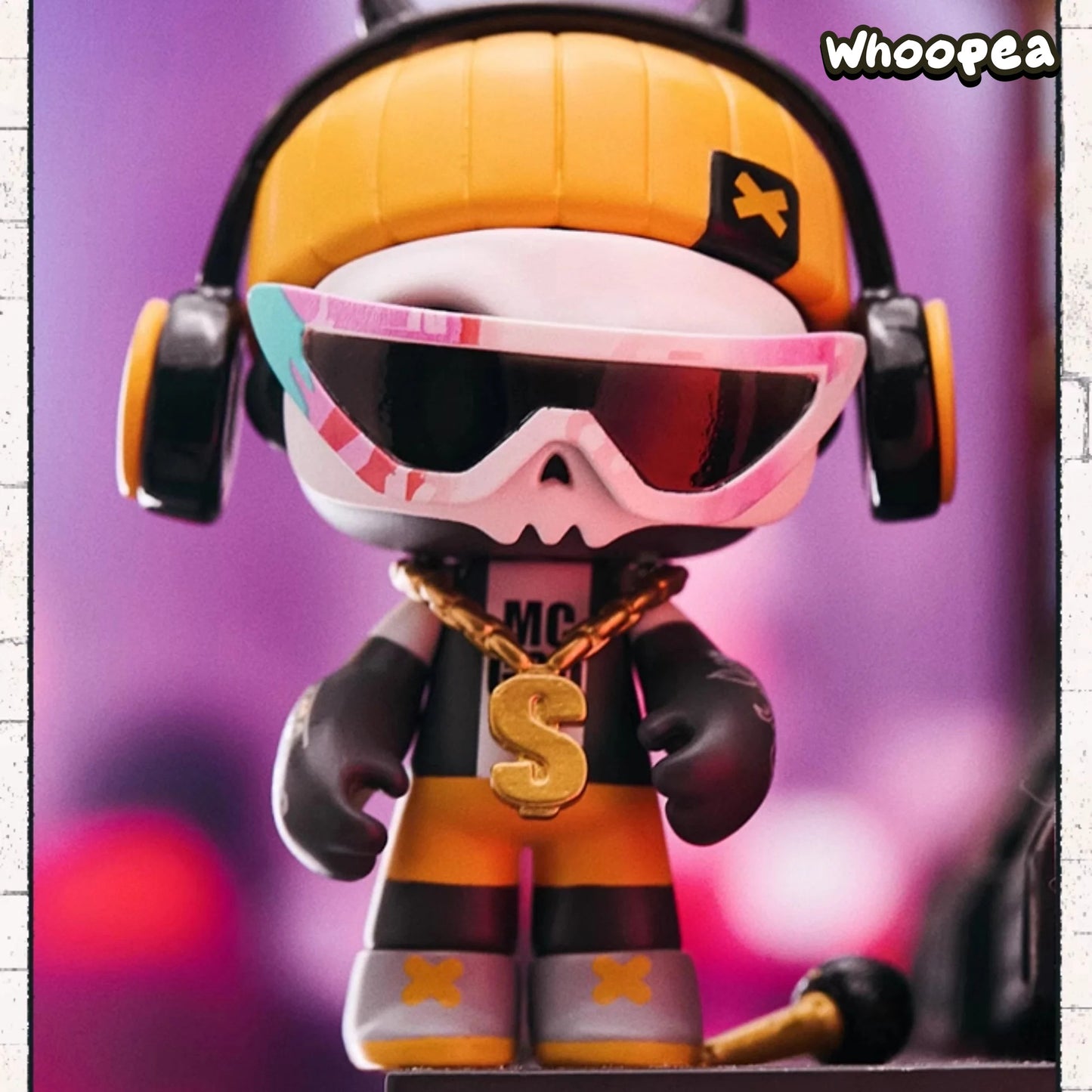 MR.BONE JUNIOR 2 Zombies Block Series Figures, Blind Box