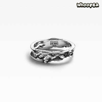 POPOP Jewelry JHirono Series Reshape Relief Ring