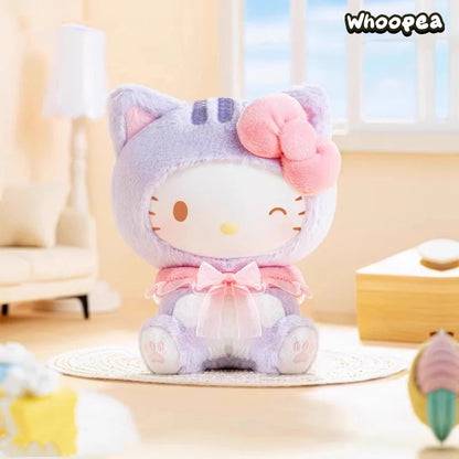 SANRI0 Characters Play With Kittens Series Plush Dolls, Blind Box