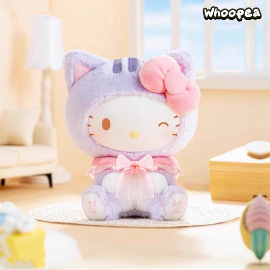 SANRI0 Characters Play With Kittens Series Plush Dolls, Blind Box