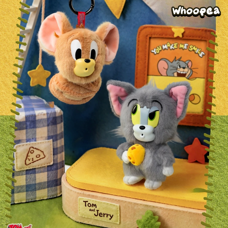 Tom and Jerry Weird Shapes Series Plush Pendant Blind Box  (PRE-ORDER)
