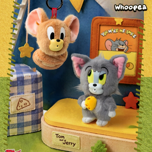 Tom and Jerry Weird Shapes Series Plush Pendant Blind Box  (PRE-ORDER)