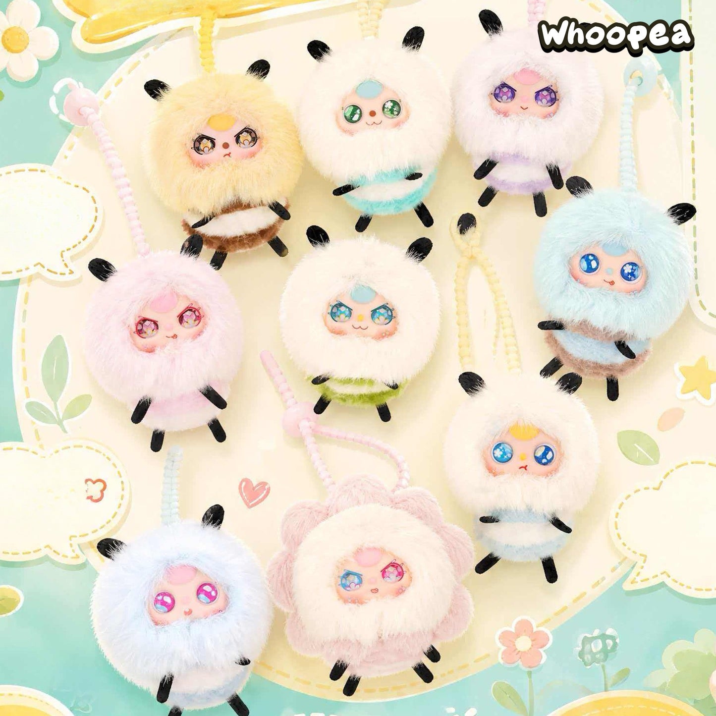 Baby Three Hello Frenemy Series Plush Pendant Blind Box