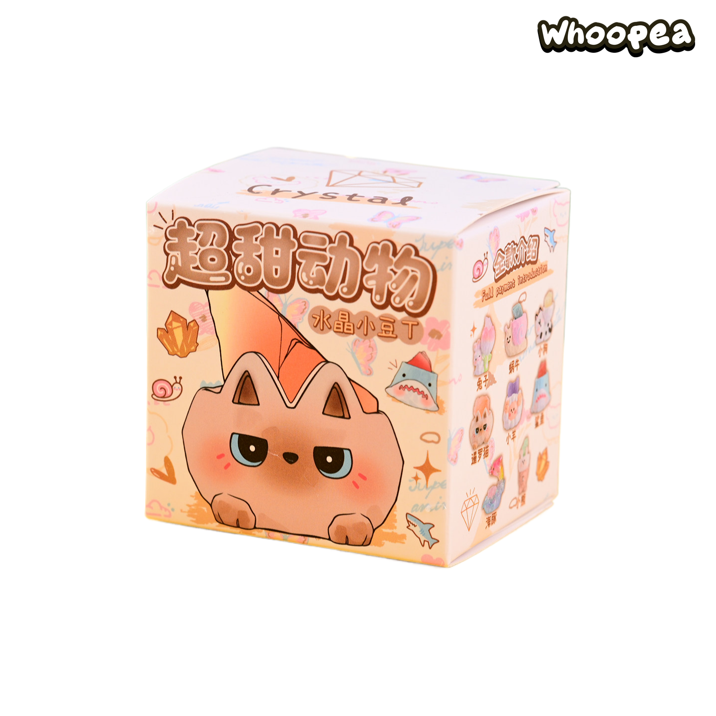 Sweet Animal Crystal Series Mini Figures Blind Box