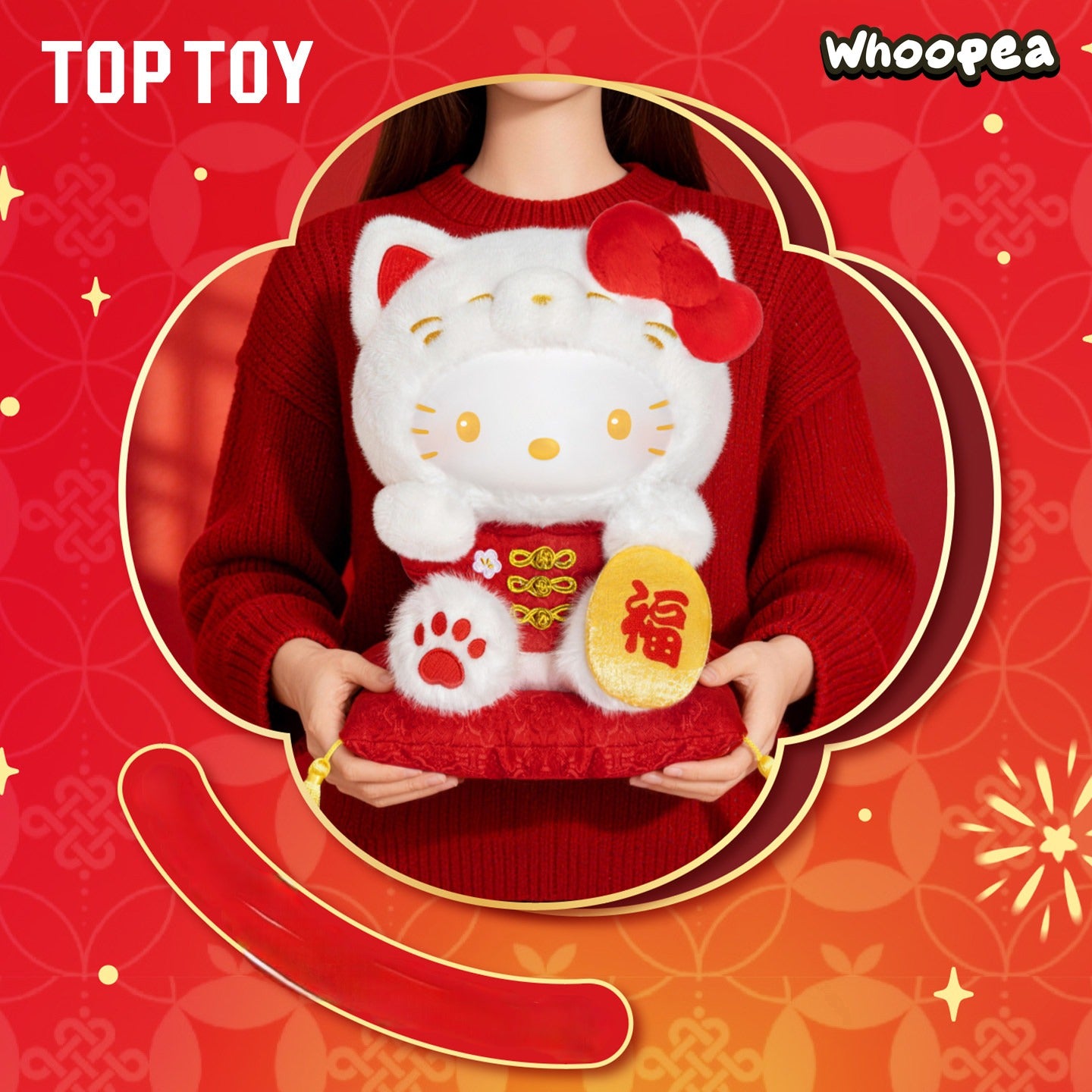 SANRI0 HK Lucky Cat Series Plush Doll – WHOOPEA