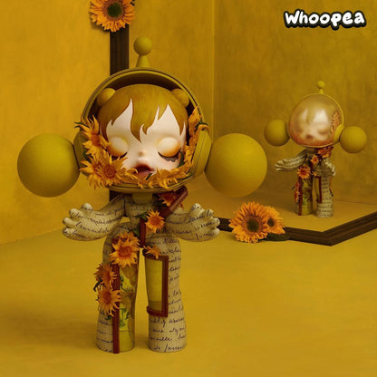 MEGA α SKULLPANDA 400% & 1000% Van Gogh Museum Sunflowers