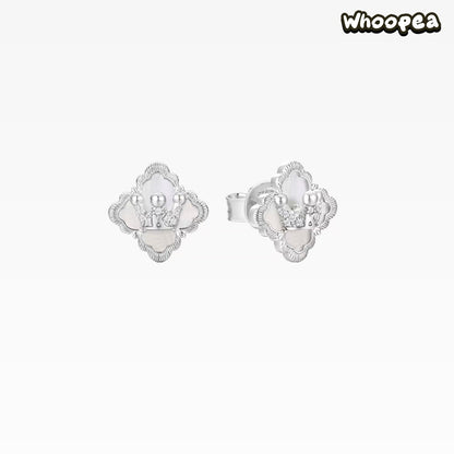 POPOP Jewelry ROYAL MOLLY Lace Series Classic Crown Ear Studs