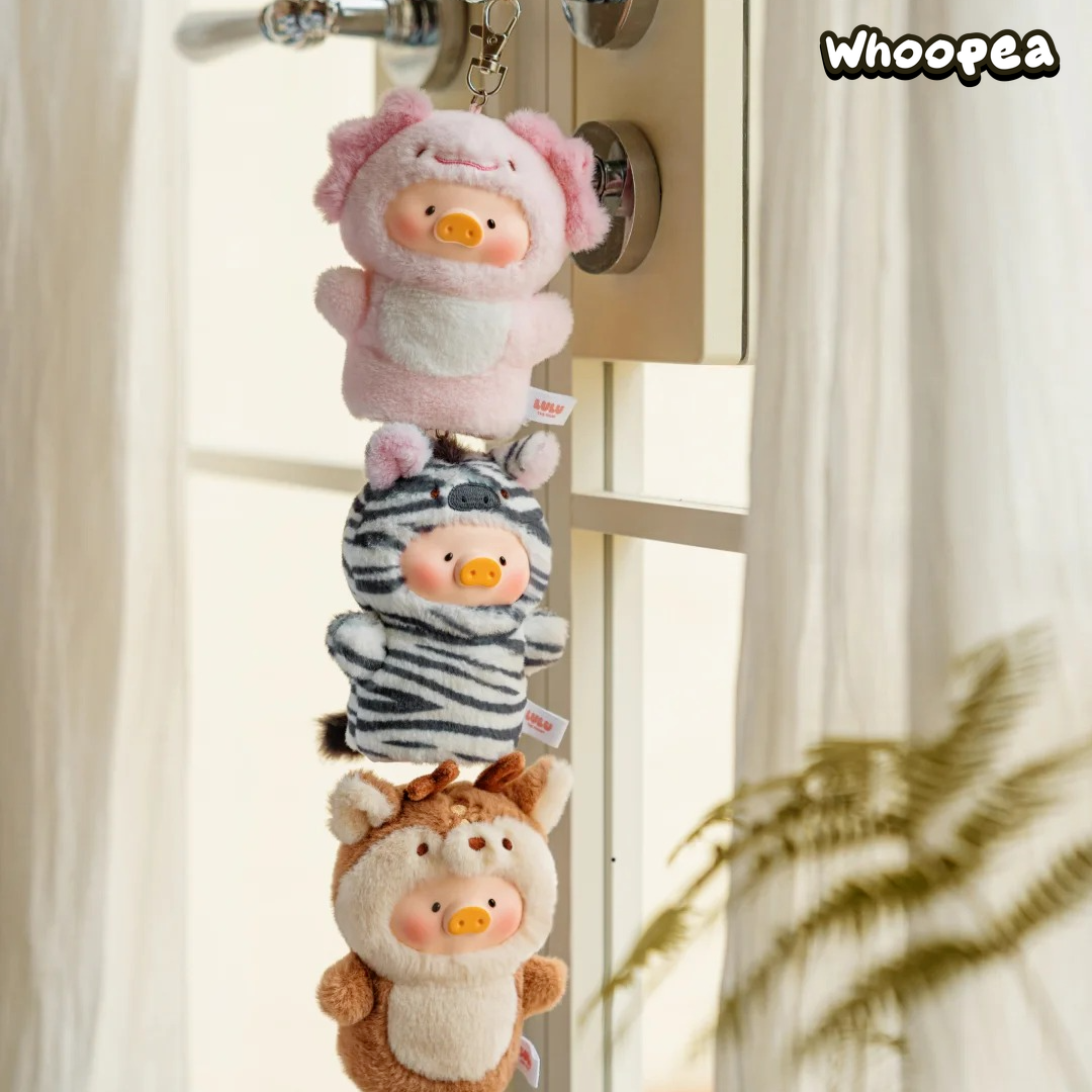 LuLu the Piggy Animal Party V2 Cutest Butler Series Vinyl Face Key Cover Pendant Blind Box (PRE-ORDER)